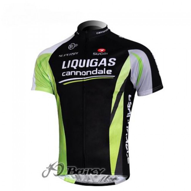 Liquigas Cannondale Pro Team Radtrikot Kurzarm Schwarz Grün SSKX885 Liquigas Cannondale Pro Team Radtrikot Kurzarm Schwarz Grün SSKX885