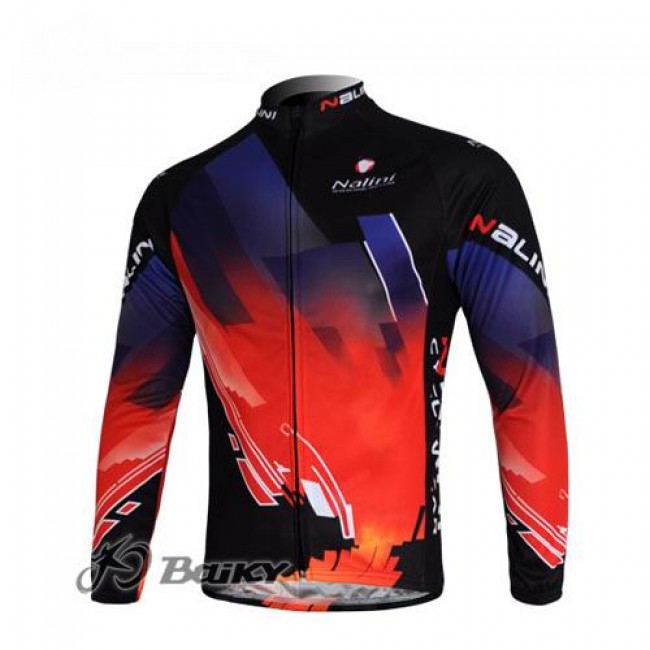 Nalini Pro Team Fahrradtrikot Langarm Rot Schwarz IYHH540 Nalini Pro Team Fahrradtrikot Langarm Rot Schwarz IYHH540