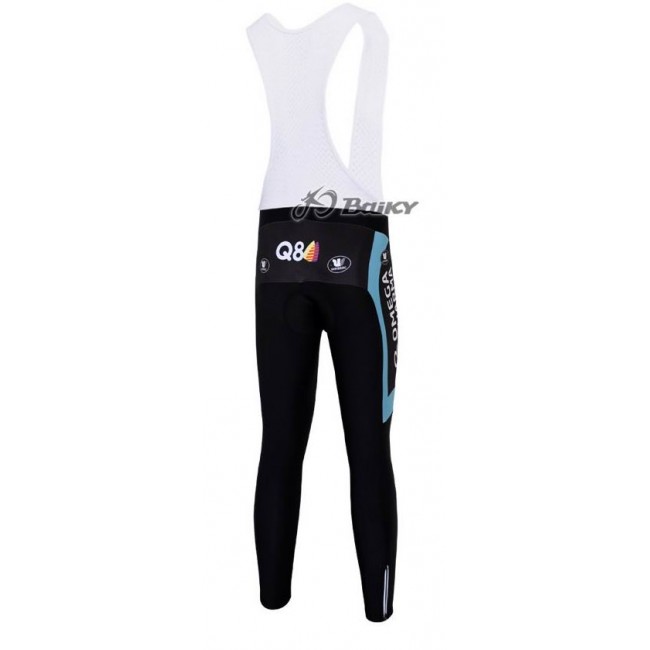 Omega Pharma Quick Step Pro Team Lang Trägerhose Blau Weiß ZAMG149 Omega Pharma Quick Step Pro Team Lang Trägerhose Blau Weiß ZAMG149