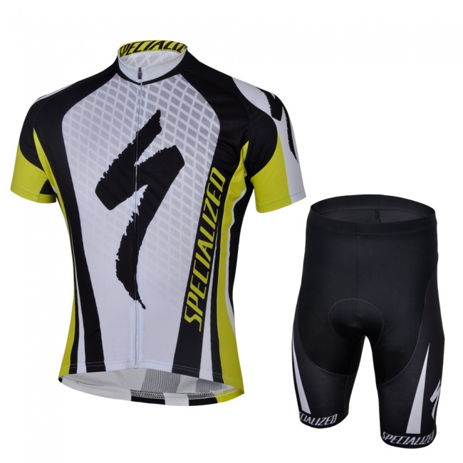 2013 Specialized Radtrikot Kurzarm und Kurz Radhose Kits Weiß Schwarz Gelb INZM210 2013 Specialized Radtrikot Kurzarm und Kurz Radhose Kits Weiß Schwarz Gelb INZM210
