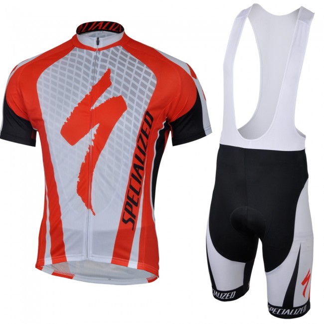 2013 Specialized Fahrradbekleidung Satz Fahrradtrikot Kurzarm Trikot und Kurz Trägerhose Weiß Rot Schwarz KYKQ555 2013 Specialized Fahrradbekleidung Satz Fahrradtrikot Kurzarm Trikot und Kurz Trägerhose Weiß Rot Schwarz KYKQ555