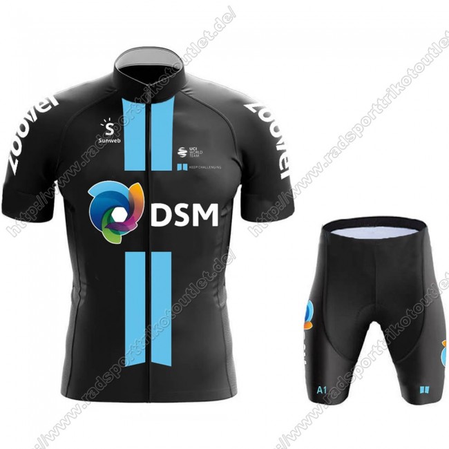 Profiteams Sunweb DSM 2021 Fahrradbekleidung Satz Radtrikot Kurzarm+Radhose WDSQM Profiteams Sunweb DSM 2021 Fahrradbekleidung Satz Radtrikot Kurzarm+Radhose WDSQM