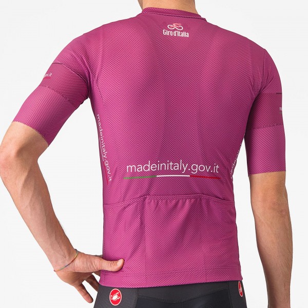 Bekleidung Herren Cyclamen Trikot Giro d'Italia 2024 Classification