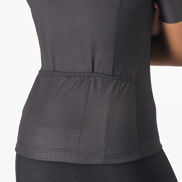 Bekleidung Damen Schwarzes Trikot Damen Giro d'Italia 2024 Competizione