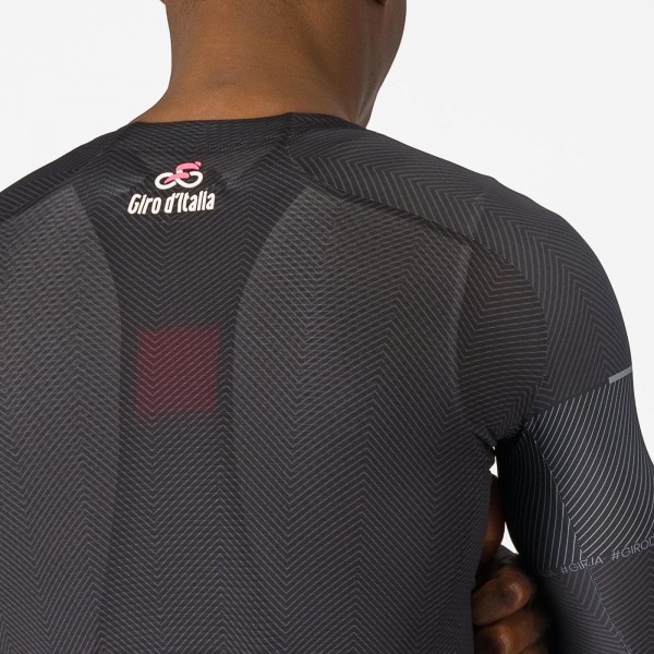 Bekleidung Herren Schwarzes Trikot Giro d'Italia 2024 Race