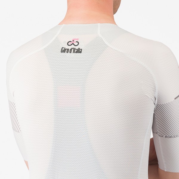 Bekleidung Herren Weißes Trikot Giro d'Italia 2024 Race