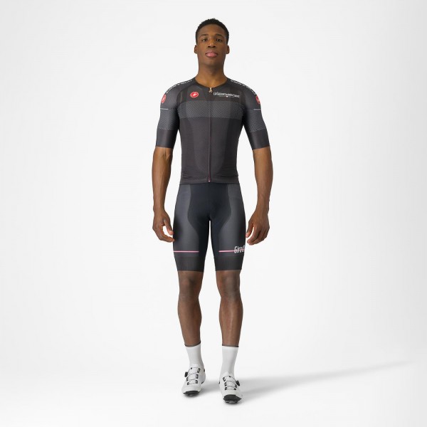 Bekleidung Herren Schwarzes Trikot Giro d'Italia 2024 Race