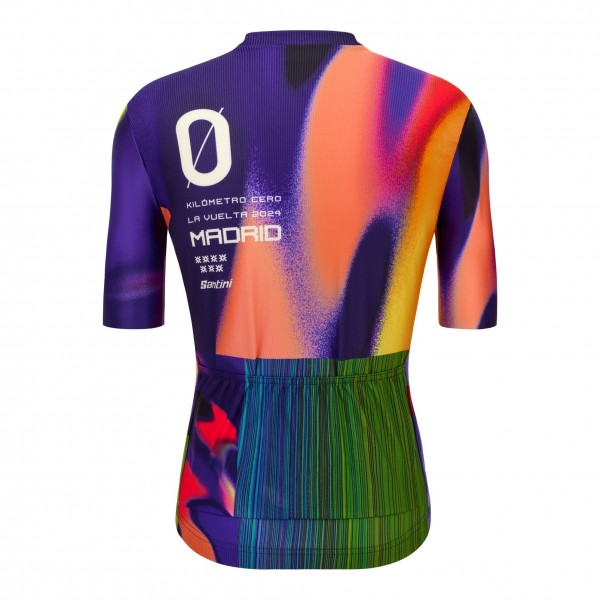 Bekleidung Herren Santini Vuelta Espana 2024 trikot-Madrid Bekleidung Herren Santini Vuelta Espana 2024 trikot-Madrid