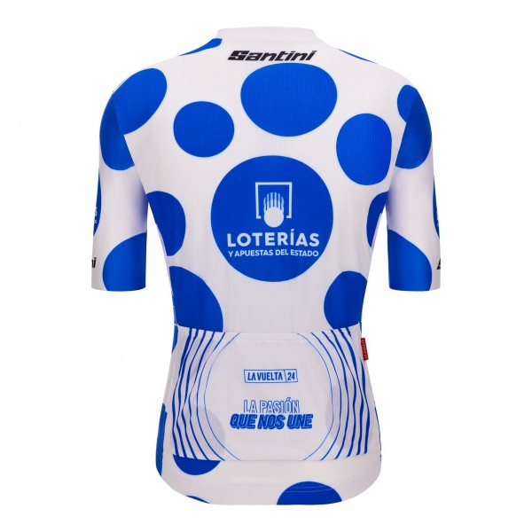 Bekleidung Herren Vuelta Espana Pois trikot 2024