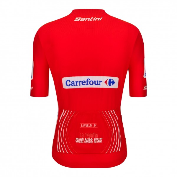 Bekleidung Herren Santini Vuelta Espana Rot trikot 2024