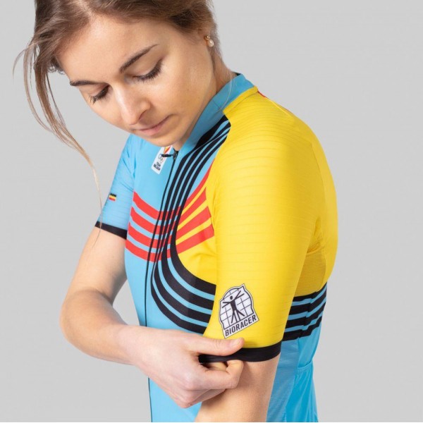 Bekleidung Damen Belgischen Nationalen frau trikot-Paris 2024