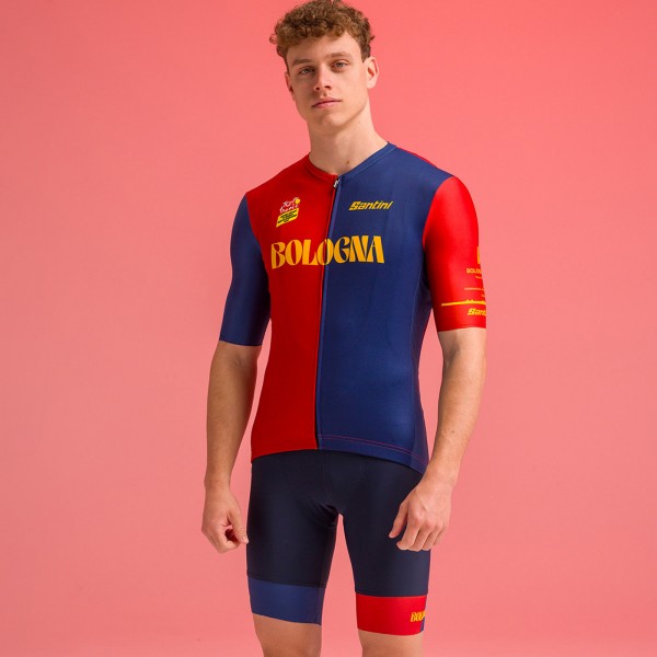 Bekleidung Herren Santini Tour de France 2024 trikot-Bologna