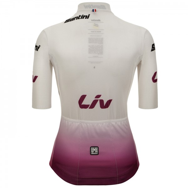 Bekleidung Damen Weißes Damen-T-Shirt Tour de France 2024