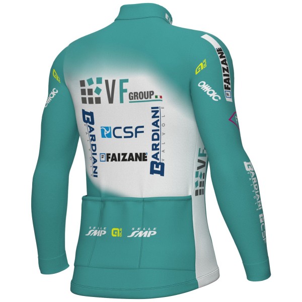 Bekleidung Herren Ale VF Group-Bardiani CSF-Faizane 2024 langarmtrikot trikot