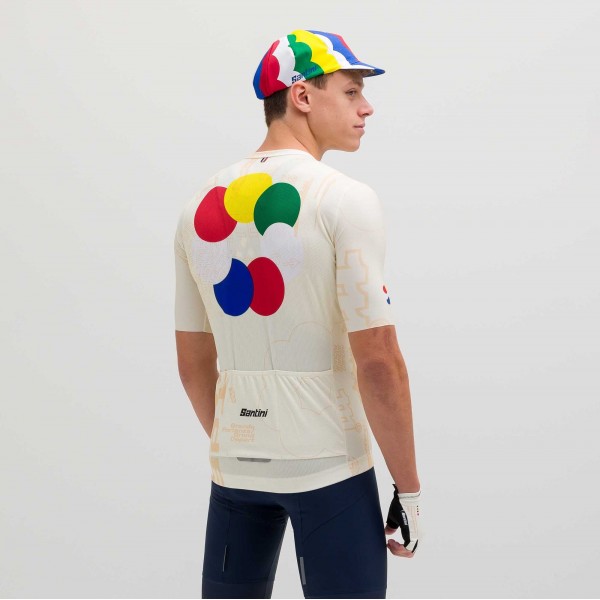 Bekleidung Herren Santini Tour de France 2024 trikot-Grand Départ