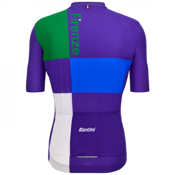 Bekleidung Herren Jersey Santini Tour de France 2024-Florenz