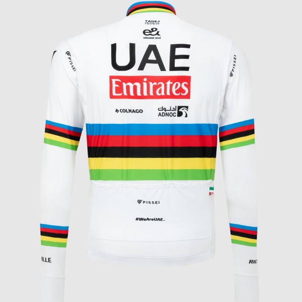 Bekleidung Herren Team UAE 2024 Pissei langarmtrikot-Weltmeister Bekleidung Herren Team UAE 2024 Pissei langarmtrikot-Weltmeister
