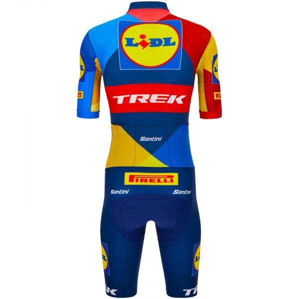 Bekleidung Herren Santini Lidl Trek 2024 Team Original einteiler