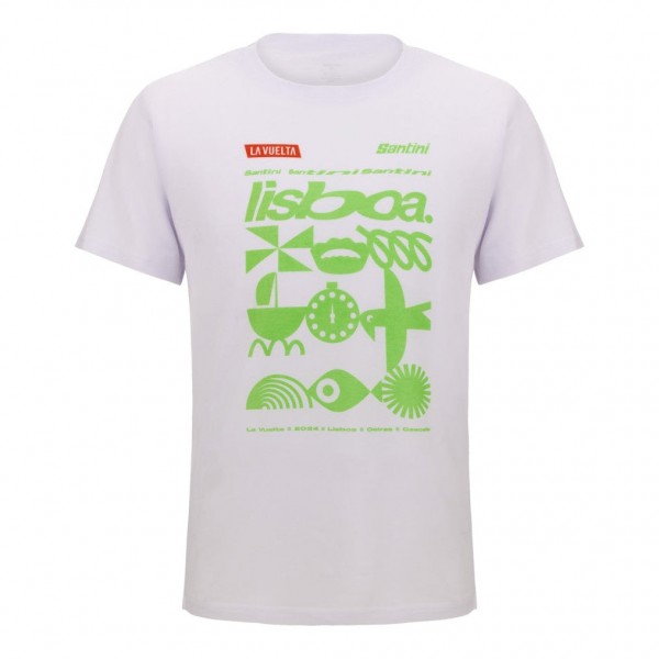 Bekleidung Herren Vuelta Espana 2024 T-shirt-Lissabon