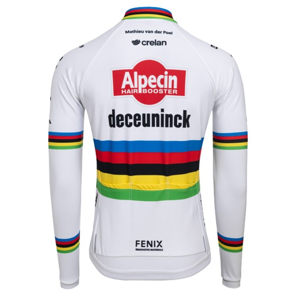 Bekleidung Herren Alpecin Deceuninck 2024 lang arm trikot-WC