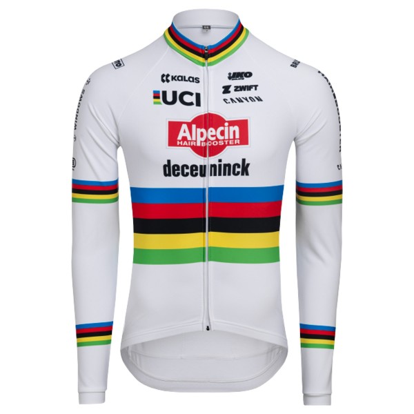Bekleidung Herren Alpecin Deceuninck 2024 lang arm trikot-WC