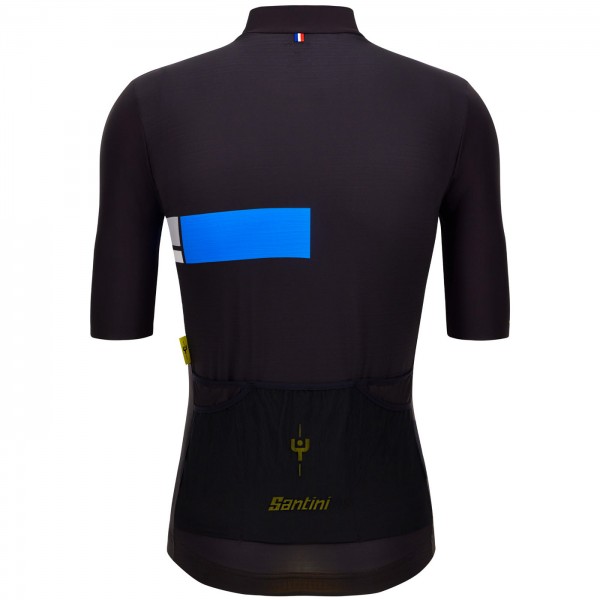 Bekleidung Herren Jersey Santini Tour de France 2024-Alpe d'Huez
