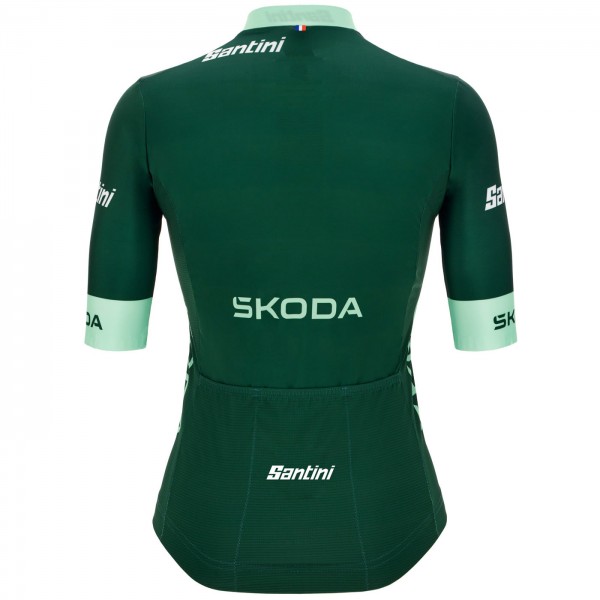 Bekleidung Damen Tour de France 2024 Fan Line Grun frau trikot