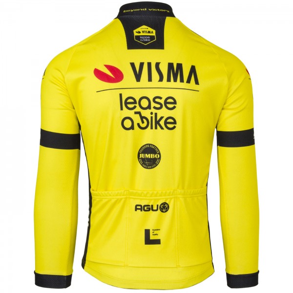 Bekleidung Herren Langärmeliges Trikot Agu Team Visma Lease a bike 2024
