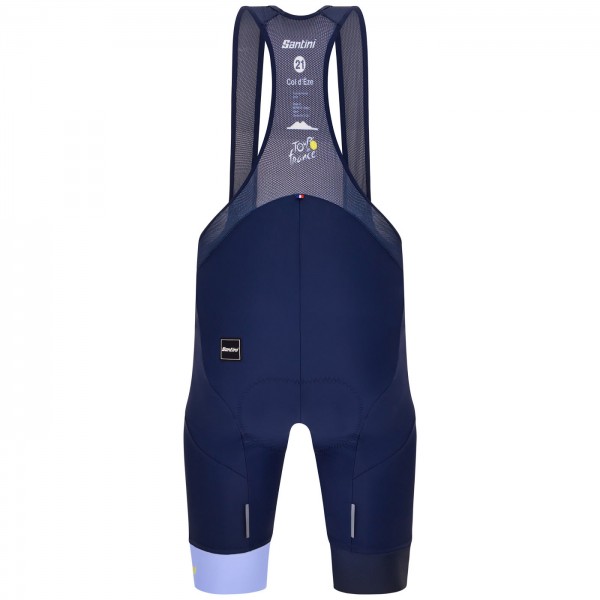 Bekleidung Herren Latzhosen Santini Tour de France 2024-Hübsch Bekleidung Herren Latzhosen Santini Tour de France 2024-Hübsch