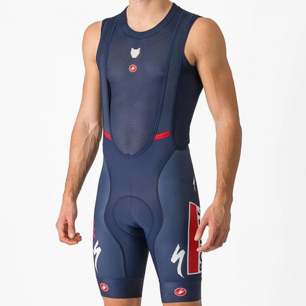 Bekleidung Herren Castelli Soudal Quick-Step 2024 Competizione kurz tragerhose