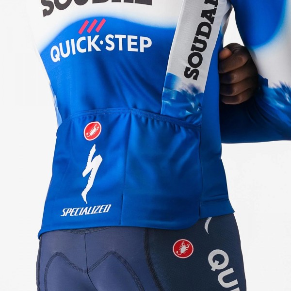 Bekleidung Herren Castelli Soudal Quick-Step 2024 Thermal langarm trikot