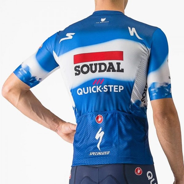 Bekleidung Herren Castelli Soudal Quick-Step 2024 Wettbewerbs-Trikot 3