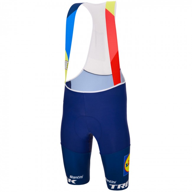 Bekleidung Herren Santini Lidl Trek 2024 Team Original tragerhose Bekleidung Herren Santini Lidl Trek 2024 Team Original tragerhose