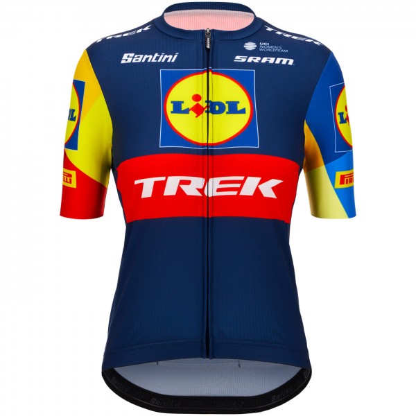 Bekleidung Damen Santini Lidl Trek 2024 frau trikot Bekleidung Damen Santini Lidl Trek 2024 frau trikot