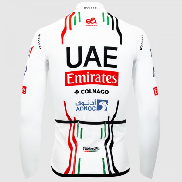 Bekleidung Herren Team UAE 2024 Primapelle langarmtrikot Bekleidung Herren Team UAE 2024 Primapelle langarmtrikot