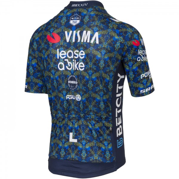 Bekleidung Herren Team Visma Lease a bike 2024 The Renaissance Agu trikot-Tdf