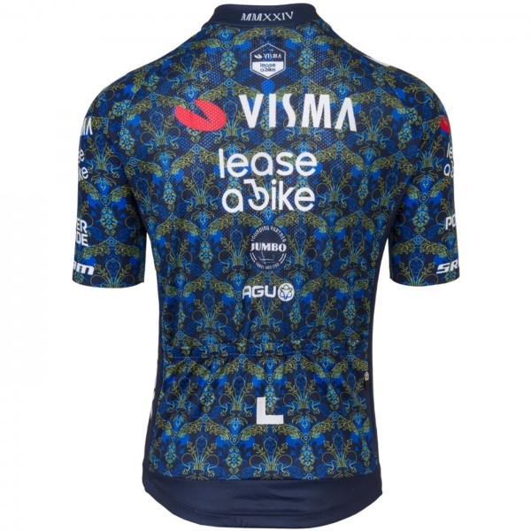 Bekleidung Herren Team Visma Lease a bike 2024 The Renaissance Agu trikot-Tdf