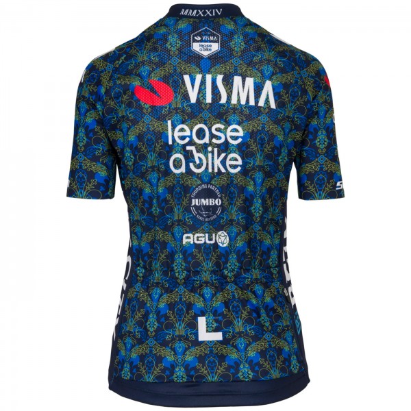 Bekleidung Damen Team Visma Lease a bike 2024 The Renaissance Agu frau trikot-Tdf