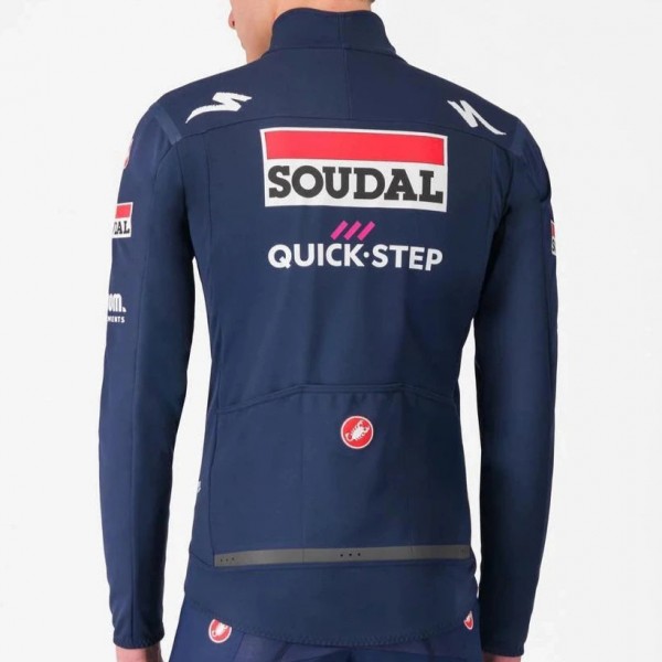 Bekleidung Herren Castelli Soudal Quick-Step 2025 Perfetto RoS 2 jacke