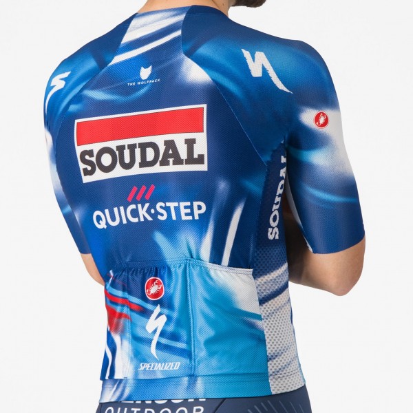 Bekleidung Herren Castelli Soudal Quick-Step 2025 Climber's A/C trikot