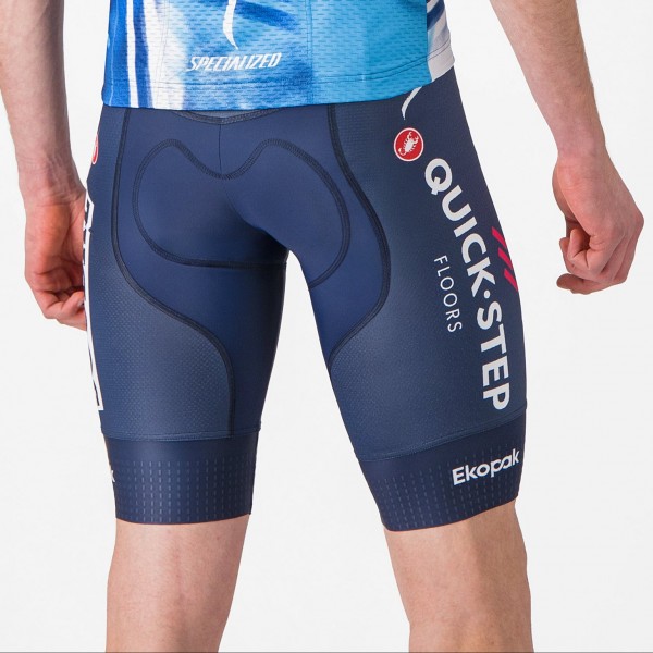 Bekleidung Herren Castelli Soudal Quick-Step 2024 Competizione kurz tragerhose