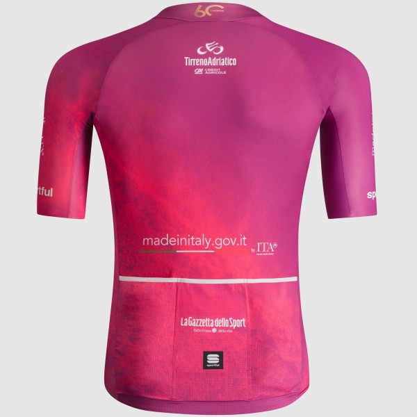 Bekleidung Herren Sportful Tirreno Adriatico 2025 trikot-Ciclamino