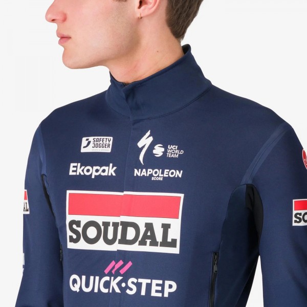Bekleidung Herren Castelli Soudal Quick-Step 2025 Perfetto RoS 2 jacke