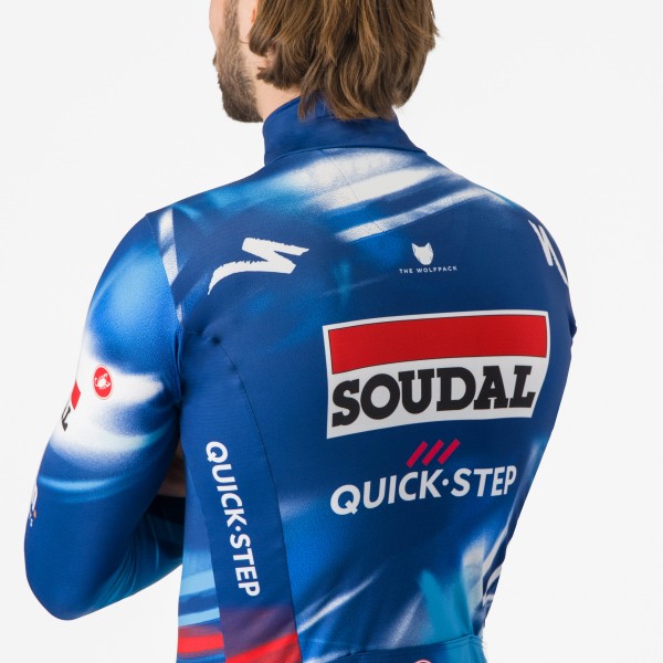Bekleidung Herren Castelli Soudal Quick-Step 2025 Pro Thermal Mid langarm trikot