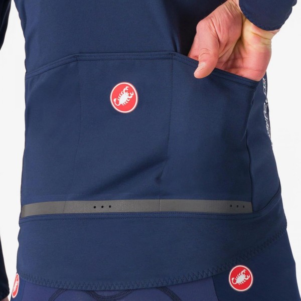 Bekleidung Herren Castelli Soudal Quick-Step 2025 Perfetto RoS 2 jacke