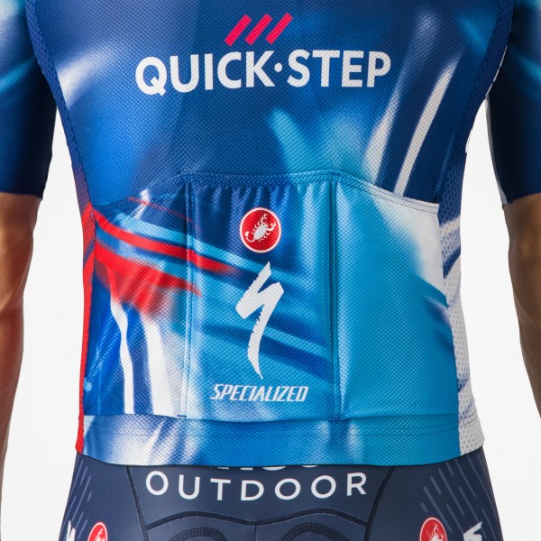 Bekleidung Herren Castelli Soudal Quick-Step 2025 Climber's A/C trikot