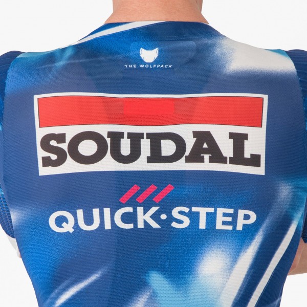Bekleidung Herren Castelli Soudal Quick-Step 2025 Aero Race 8S trikot