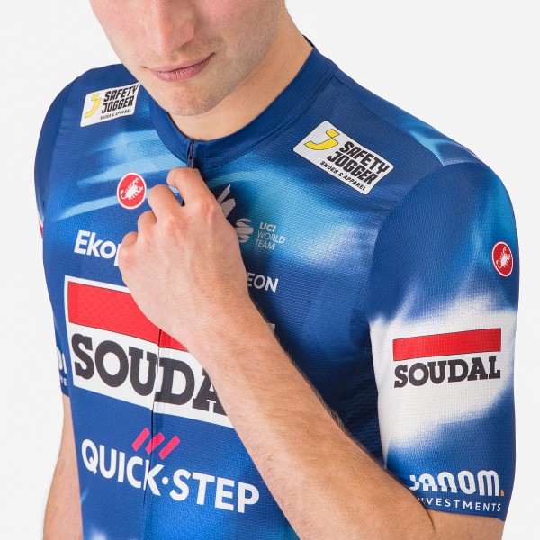 Bekleidung Herren Castelli Soudal Quick-Step 2025 Competizione 3 trikot