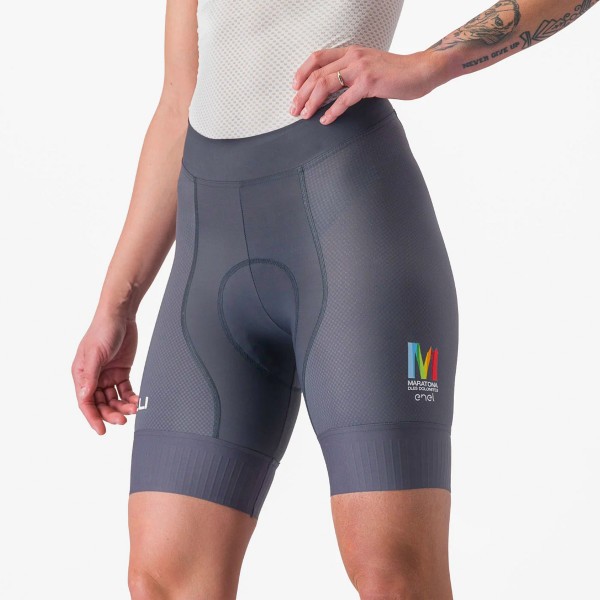Bekleidung Damen Maratona Dles Dolomites-Enel 2025 frau kurze radhose