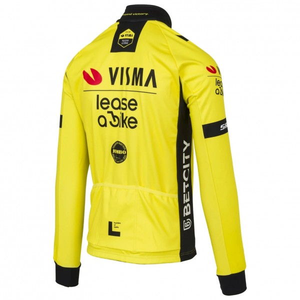 Bekleidung Herren Team Visma Lease a bike 2025 jacke